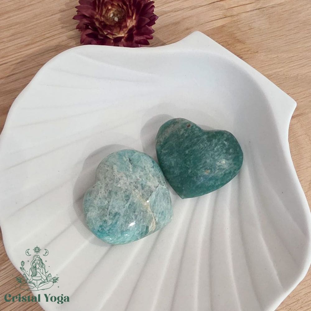 Petit coeur en amazonite