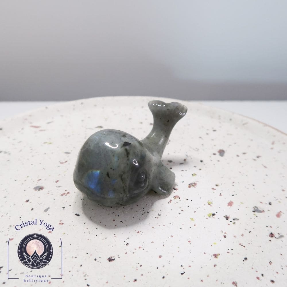 Baleine en labradorite