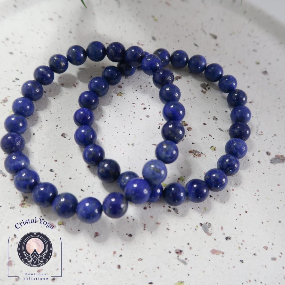 Bracelet en lapis lazuli