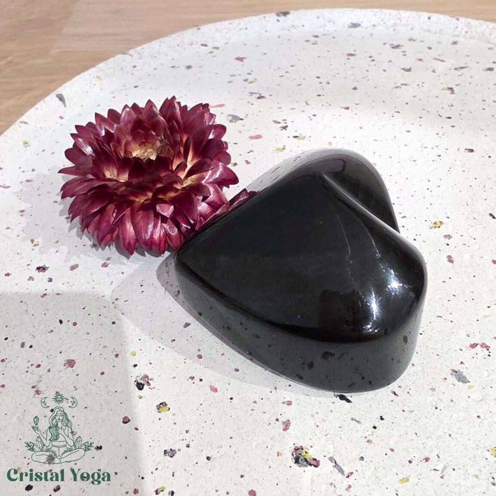 Coeur en obsidienne oeil céleste