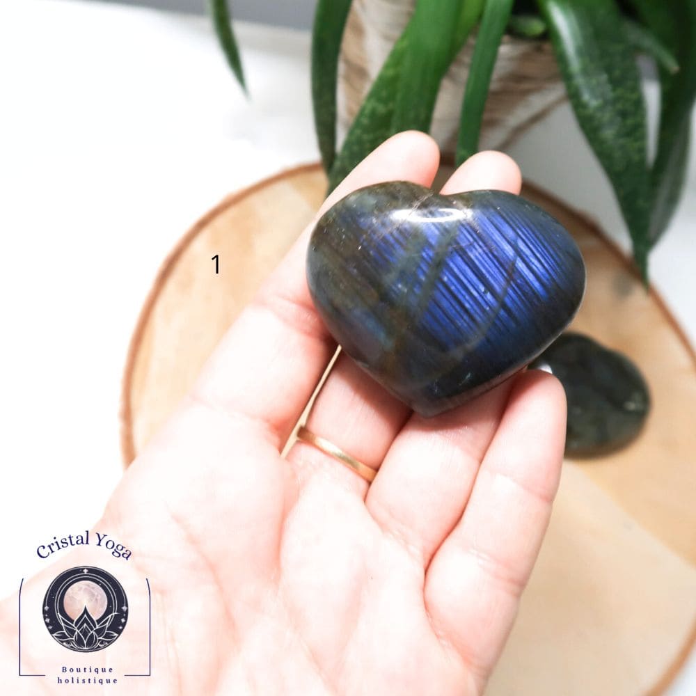 coeur en labradorite