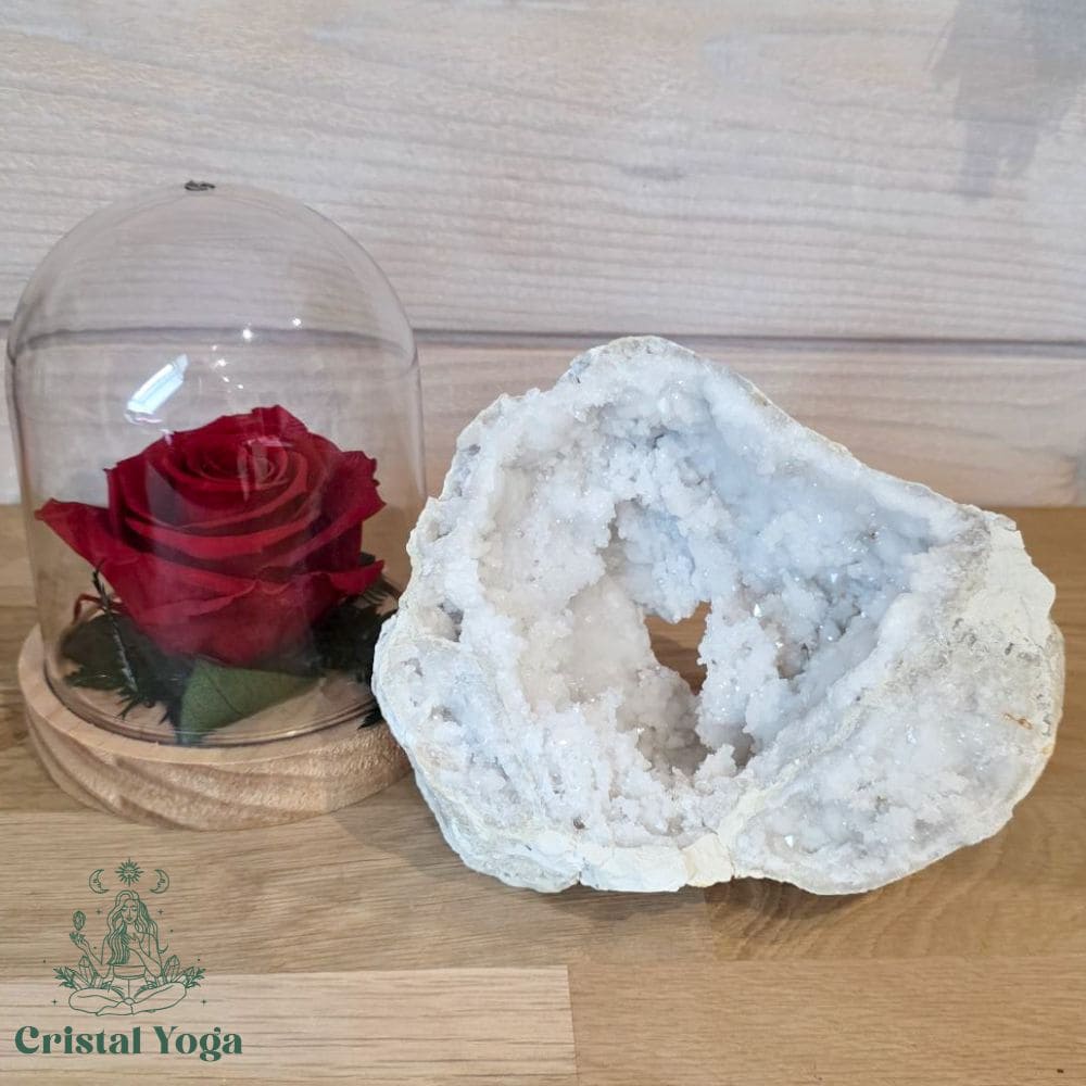 Géode cristal de roche