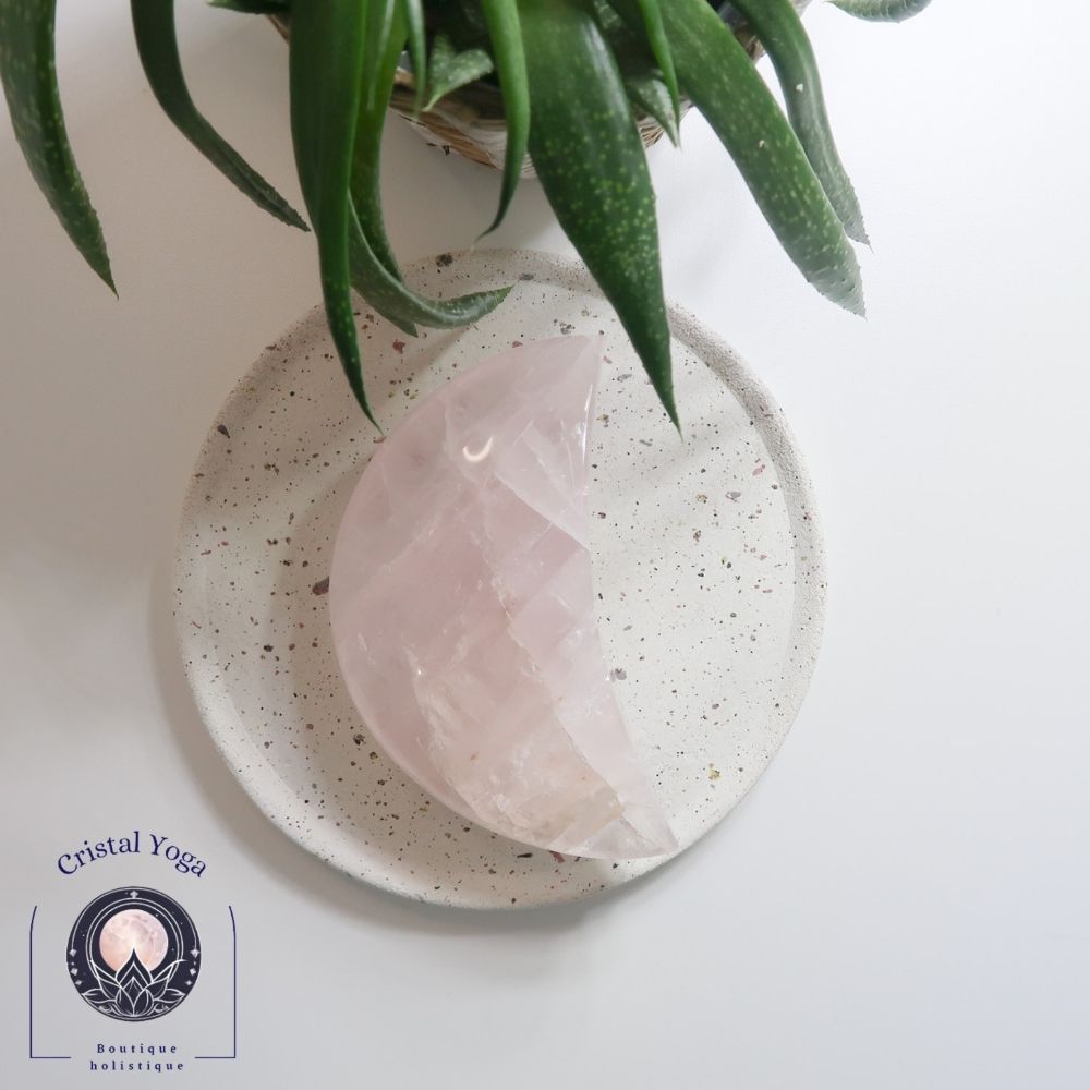 lune de quartz rose