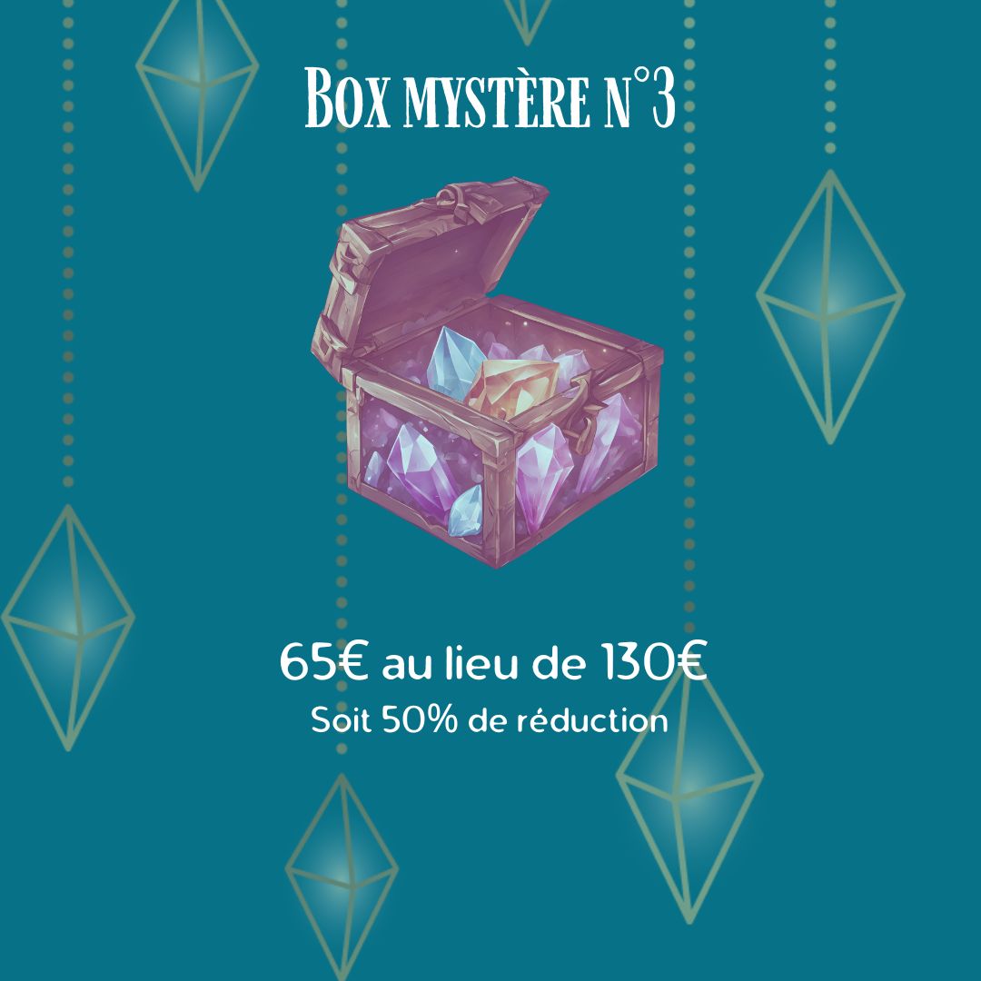 Box mystère minéraux