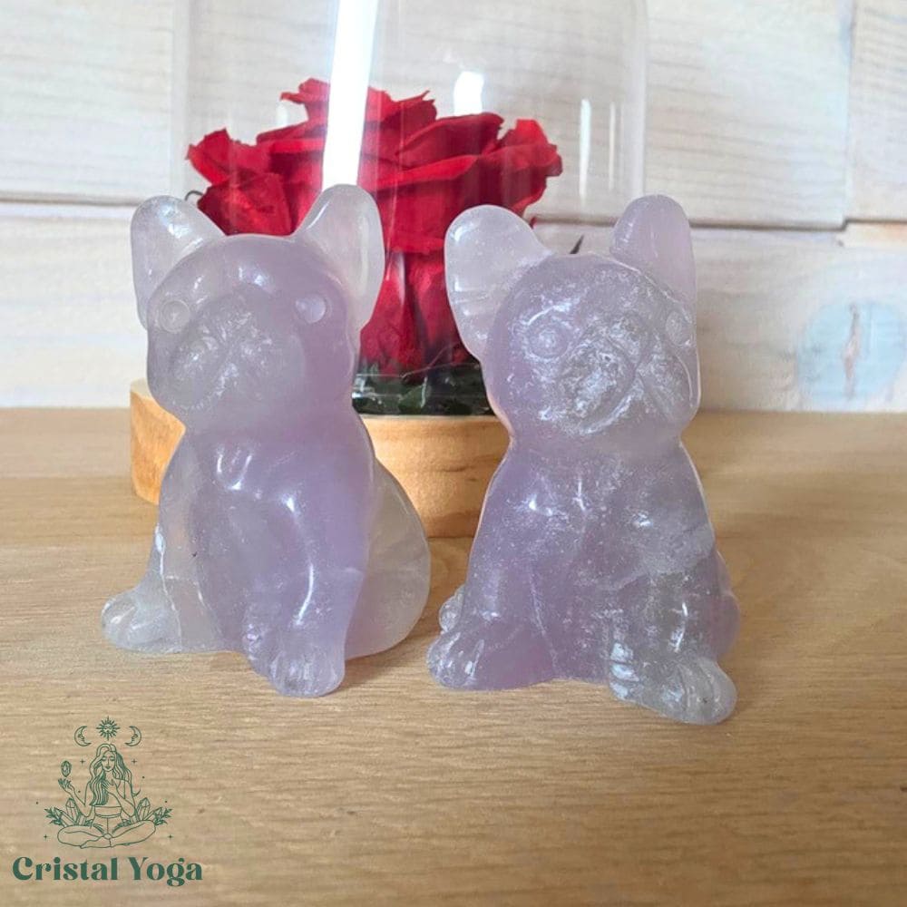Bulldog en fluorite