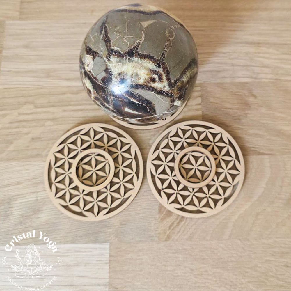 Support pour sphère fleur de vie