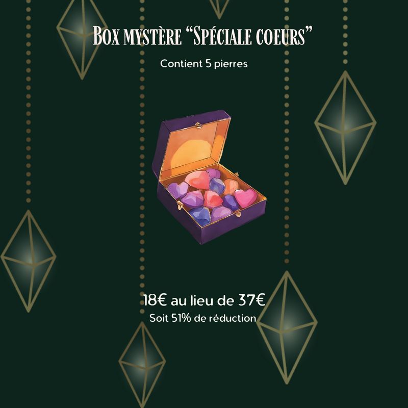 Box mystère coeurs
