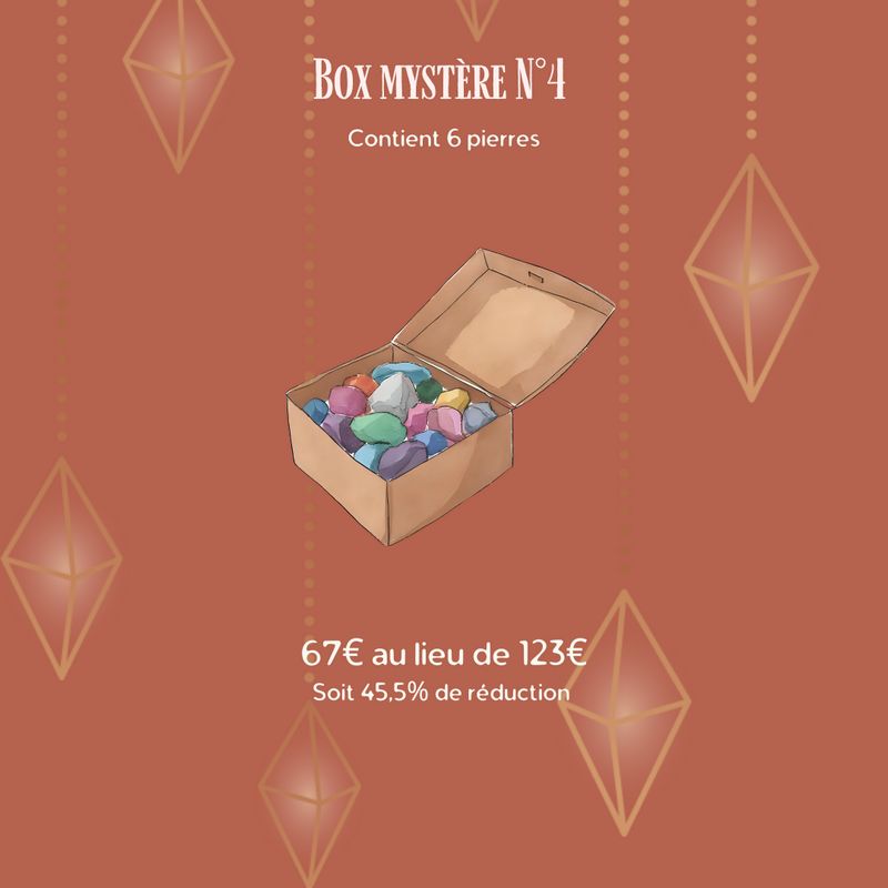 Box mystère cristaux num4