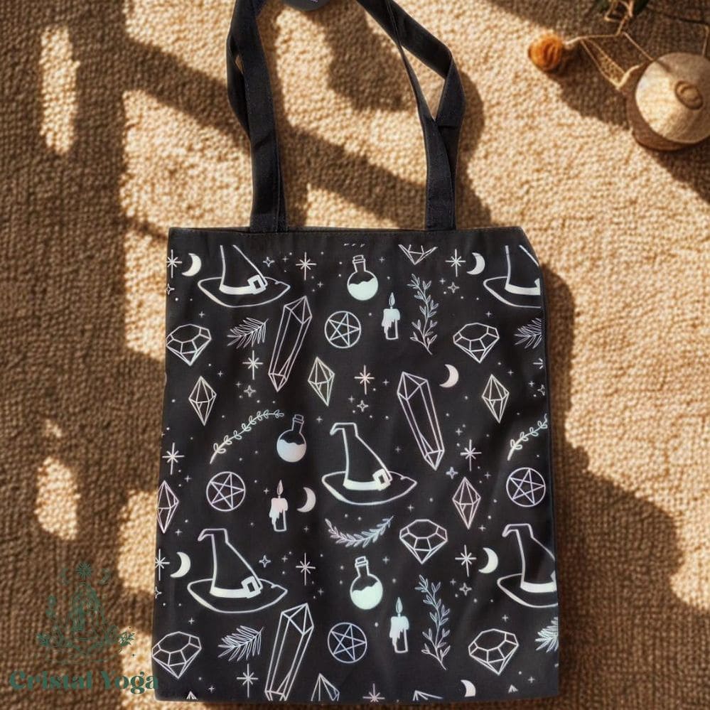 Tote bag cristaux lithothérapie