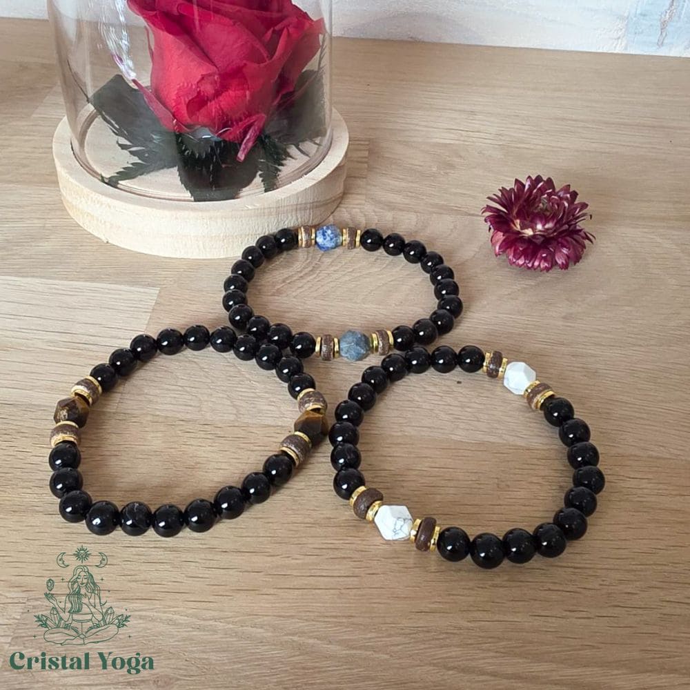 Bracelet homme en Onyx