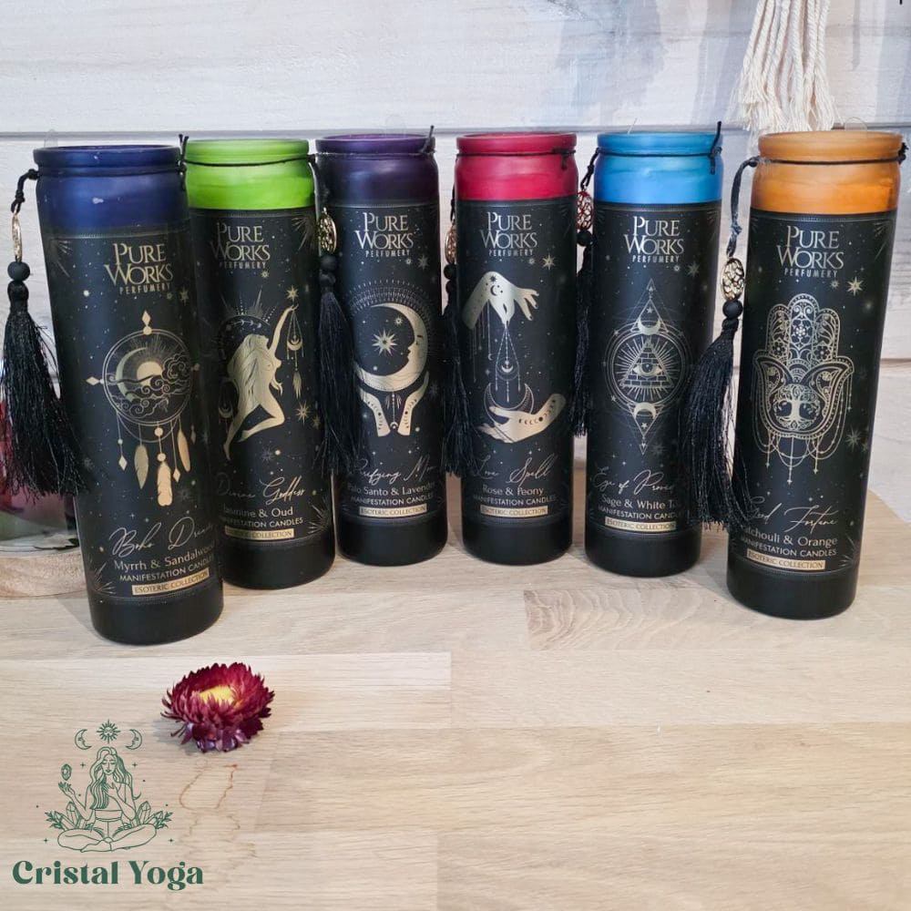 Grande bougie d'intention