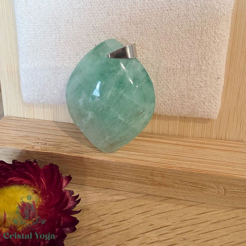 Pendentif fluorite verte